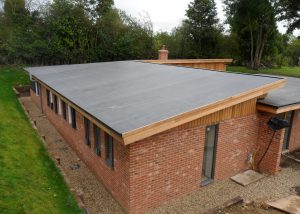 EPDM Rubber Roof on New Build Portsmouth