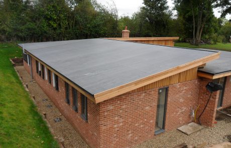 EPDM Rubber Roof on New Build Portsmouth