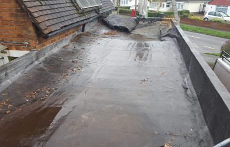 Permaroof-Portsmouth Flat Rubber Roof Before Replacement