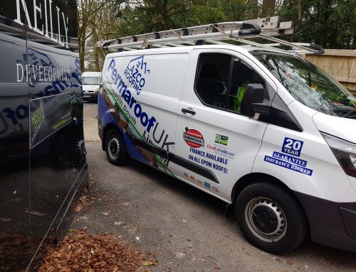 Permaroof Portsmouth Roofer Van Gets a Makeover